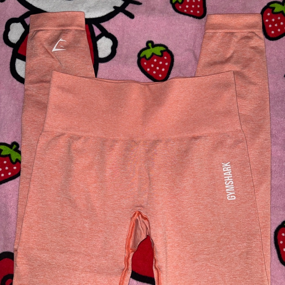 Gymshark Orange Leggings Size Small